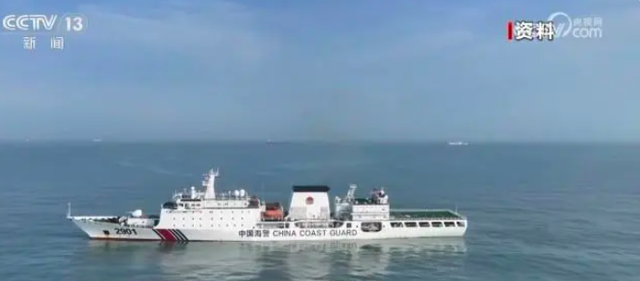 四舰联航显力量与梦想，海警舰艇编队环台岛巡航管控破浪前行