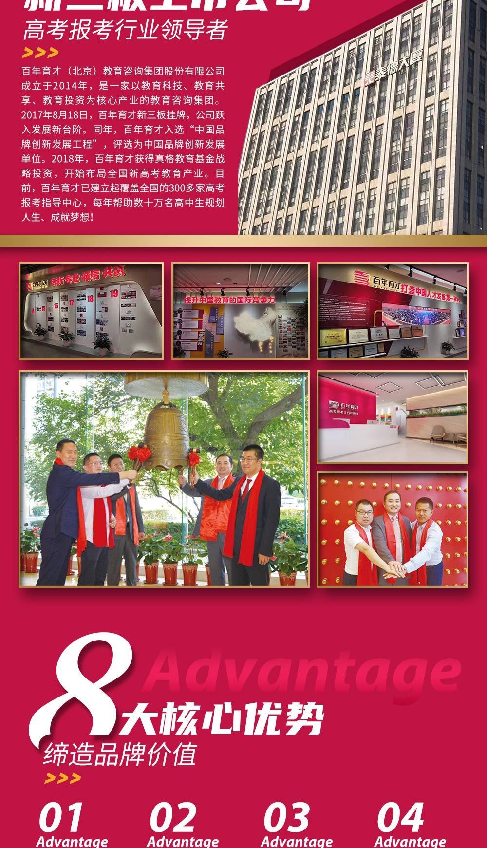 百年育才成功上市，铸就教育传奇的历程