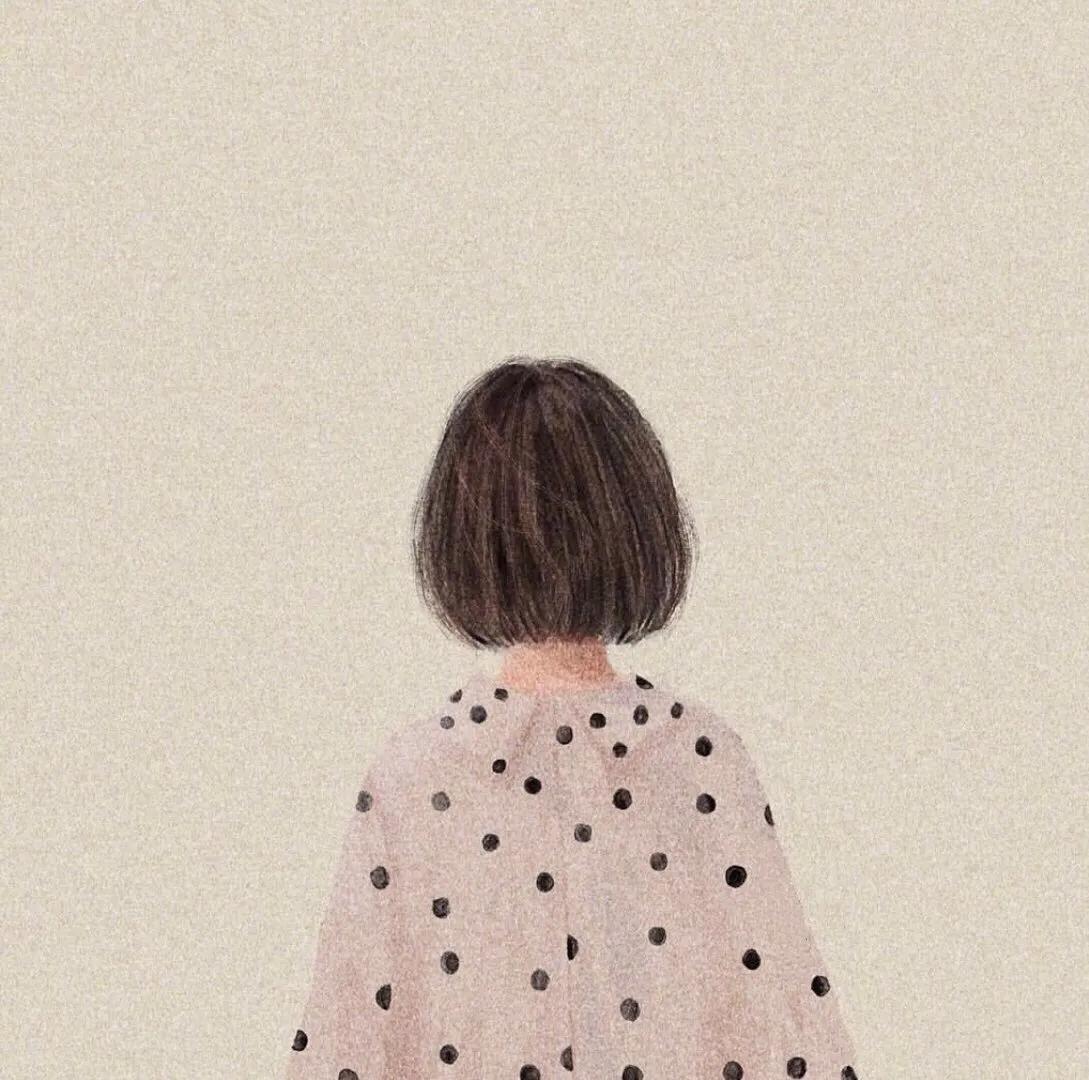 韩版女生最新短发头像潮流