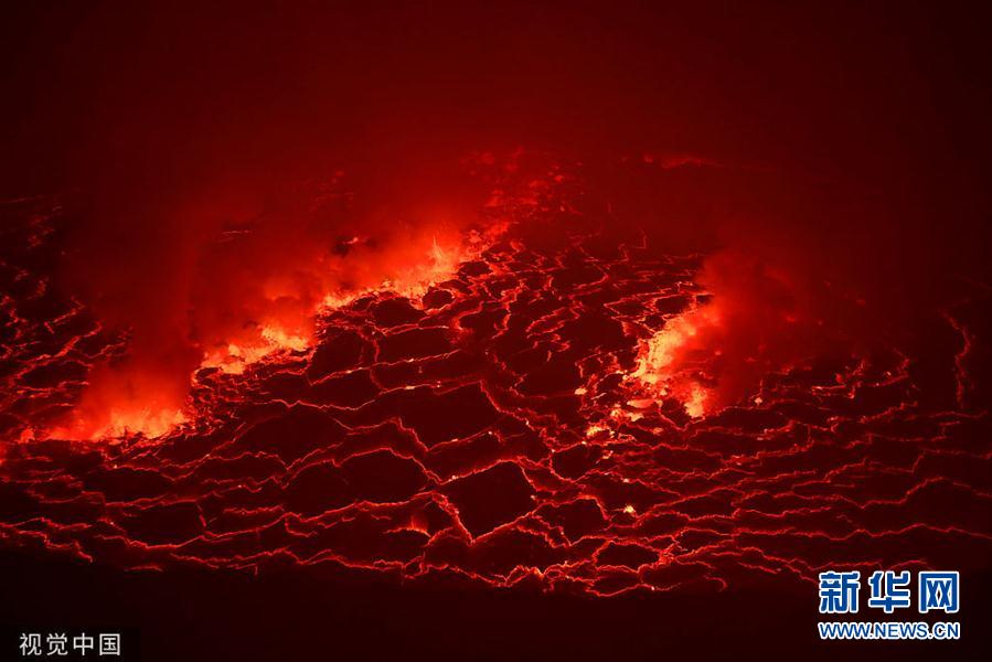 刚果（金）东部一座火山喷发
