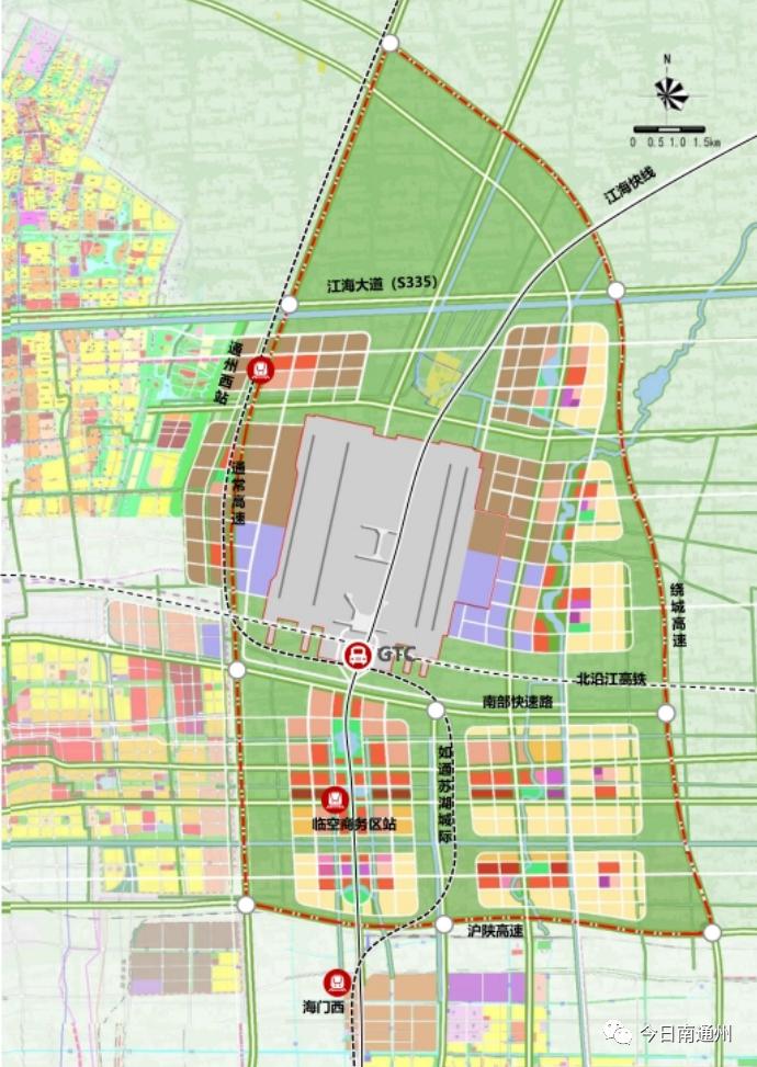 最新通州区地图解读，区域变化与发展概览